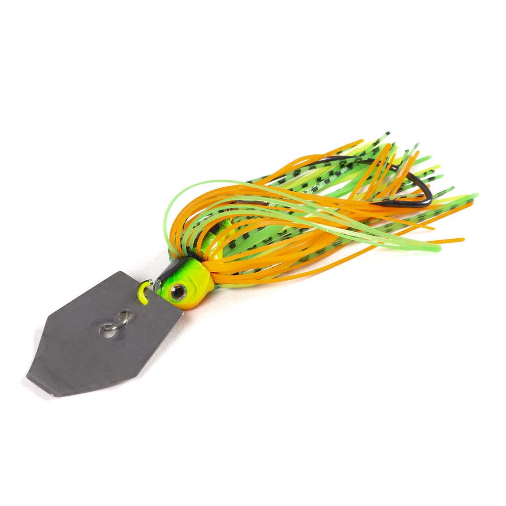 6 PCS Chatterbaits With Sequin and Tassel Tail