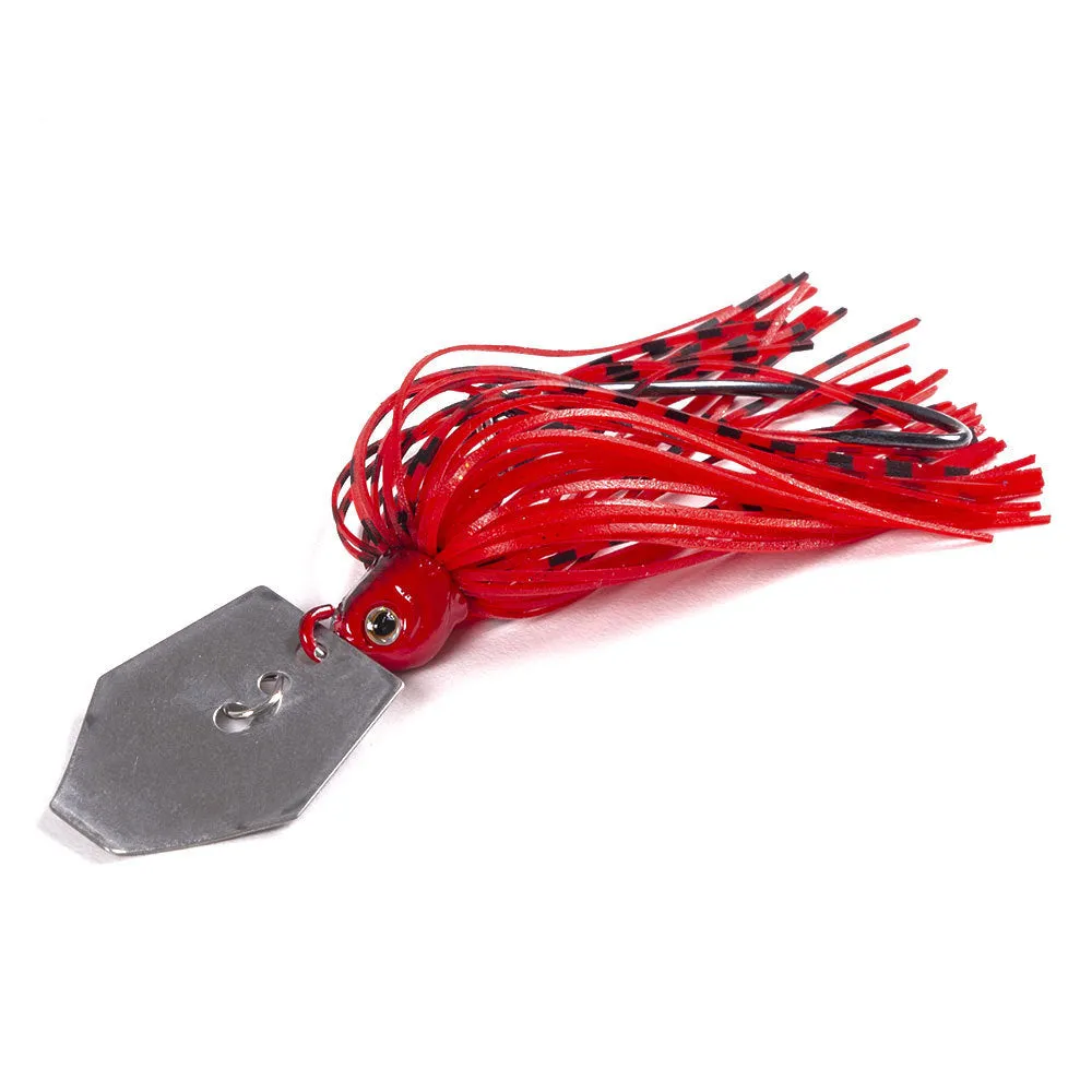 6 PCS Chatterbaits With Sequin and Tassel Tail