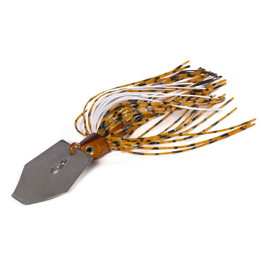 6 PCS Chatterbaits With Sequin and Tassel Tail
