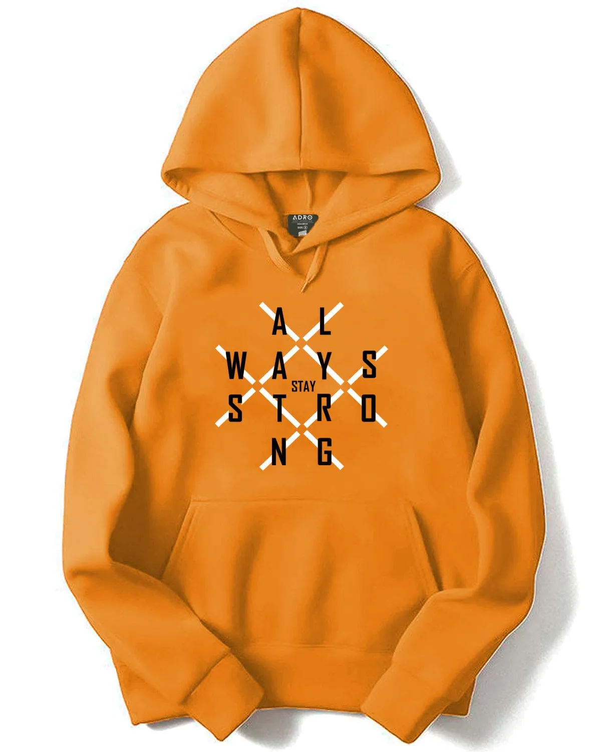 ADRO Printed Cotton Hoodies/Sweatshirts for Men
