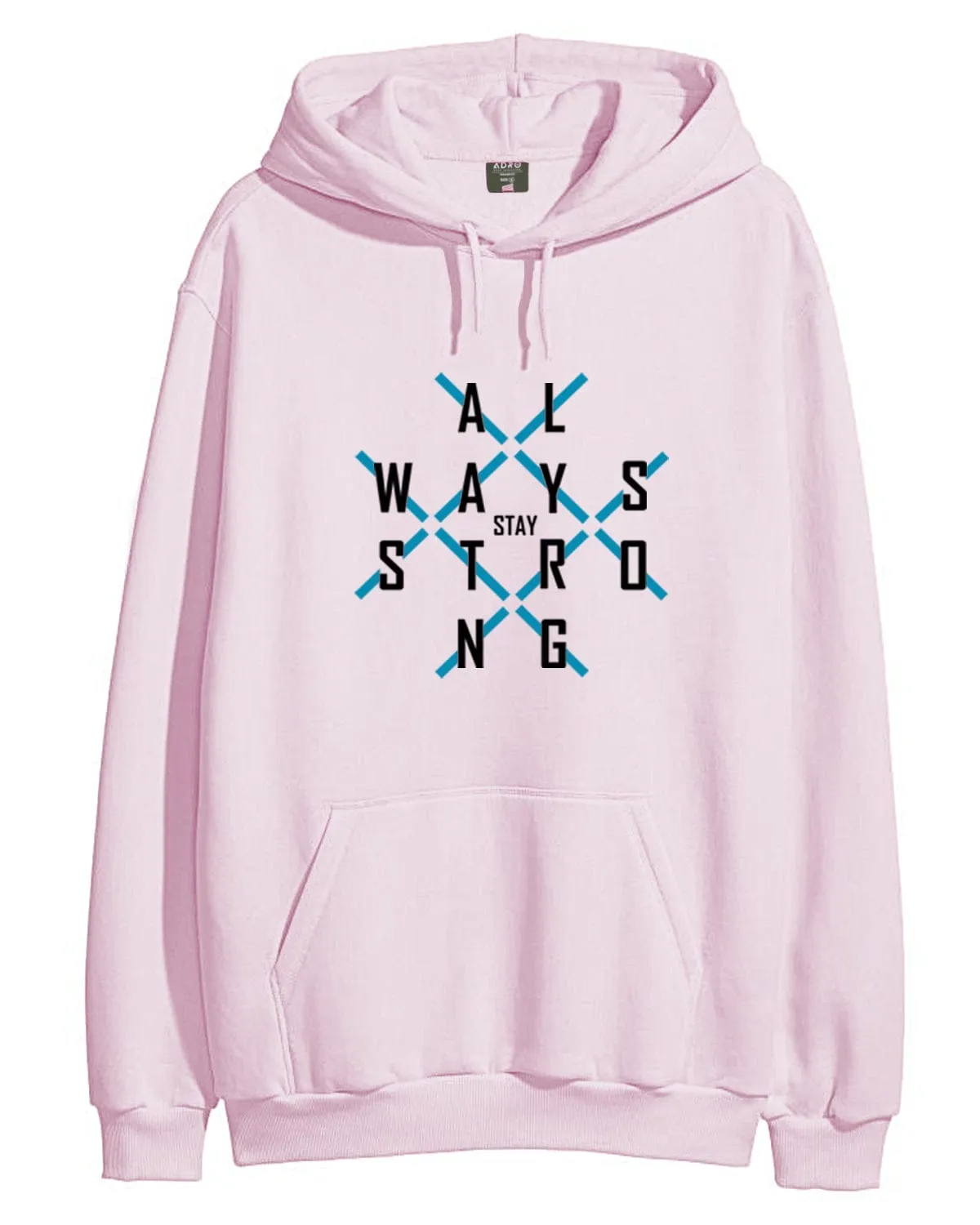 ADRO Printed Cotton Hoodies/Sweatshirts for Men