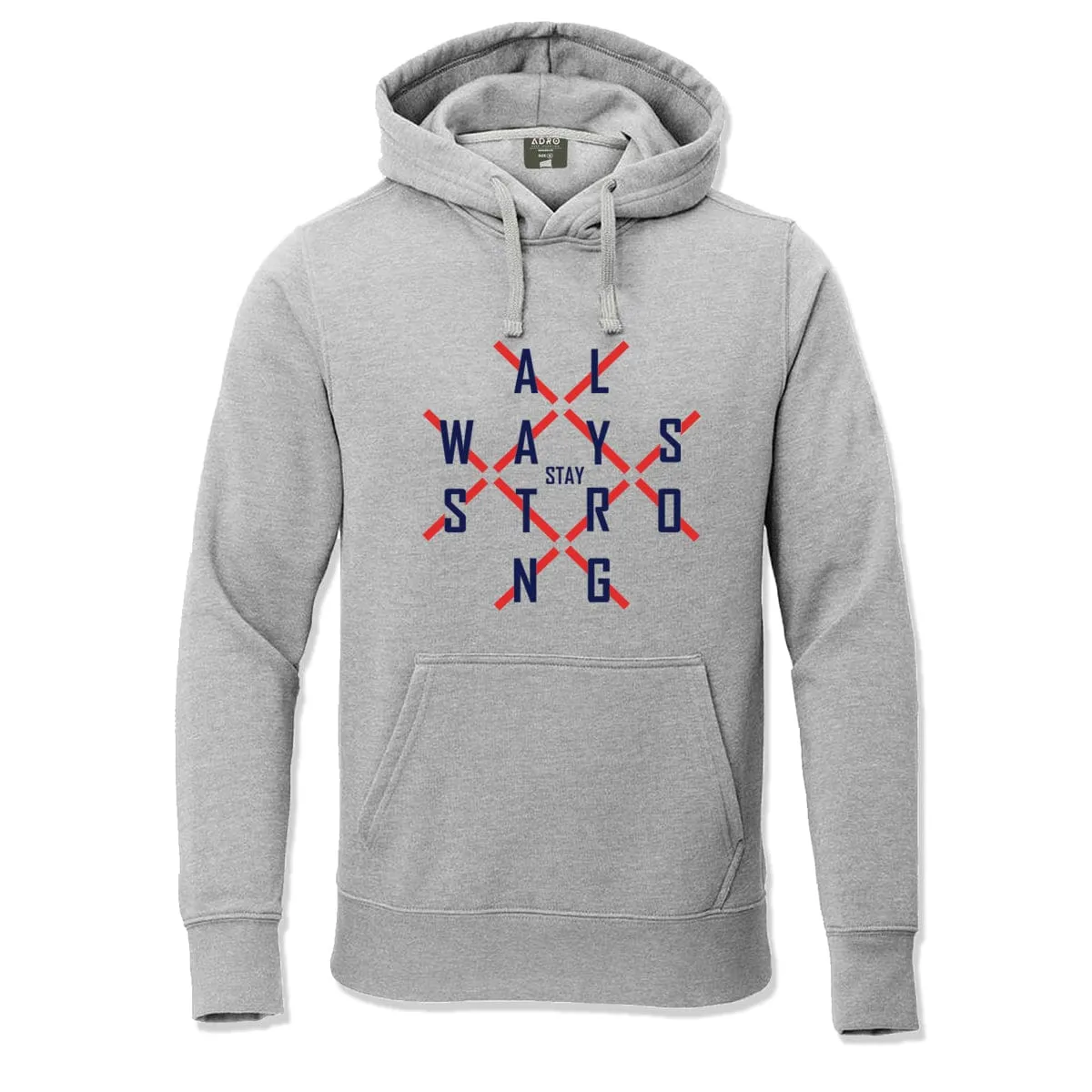 ADRO Printed Cotton Hoodies/Sweatshirts for Men
