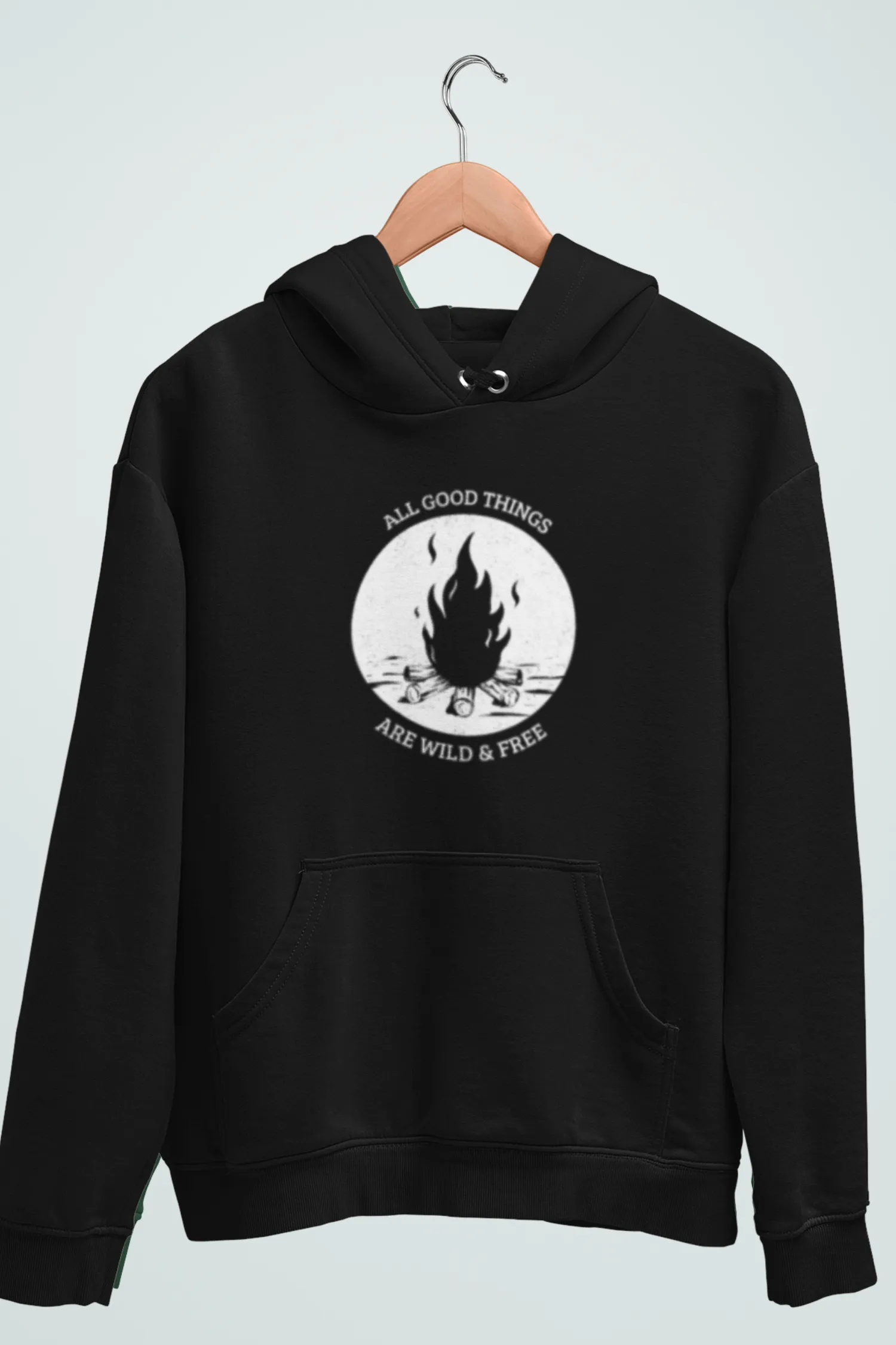 All Good Things Are Wild & Free Women Travel Hoodie