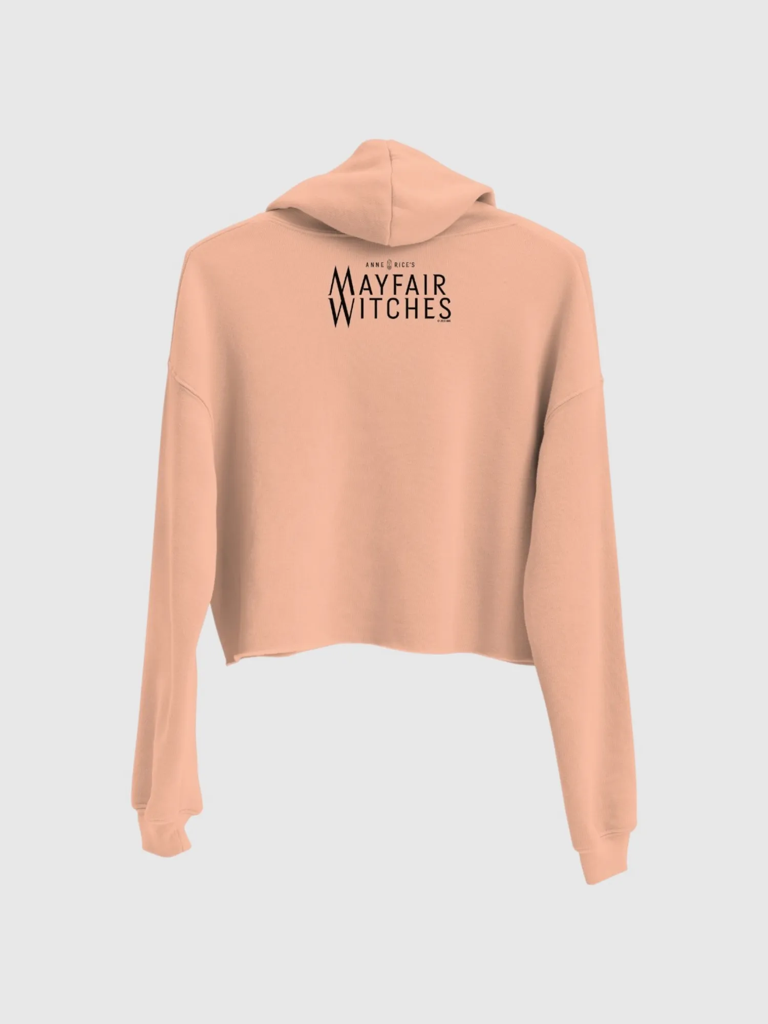 Anne Rice's Mayfair Witches Talamasca Women's Fleece Crop Hooded Sweatshirt