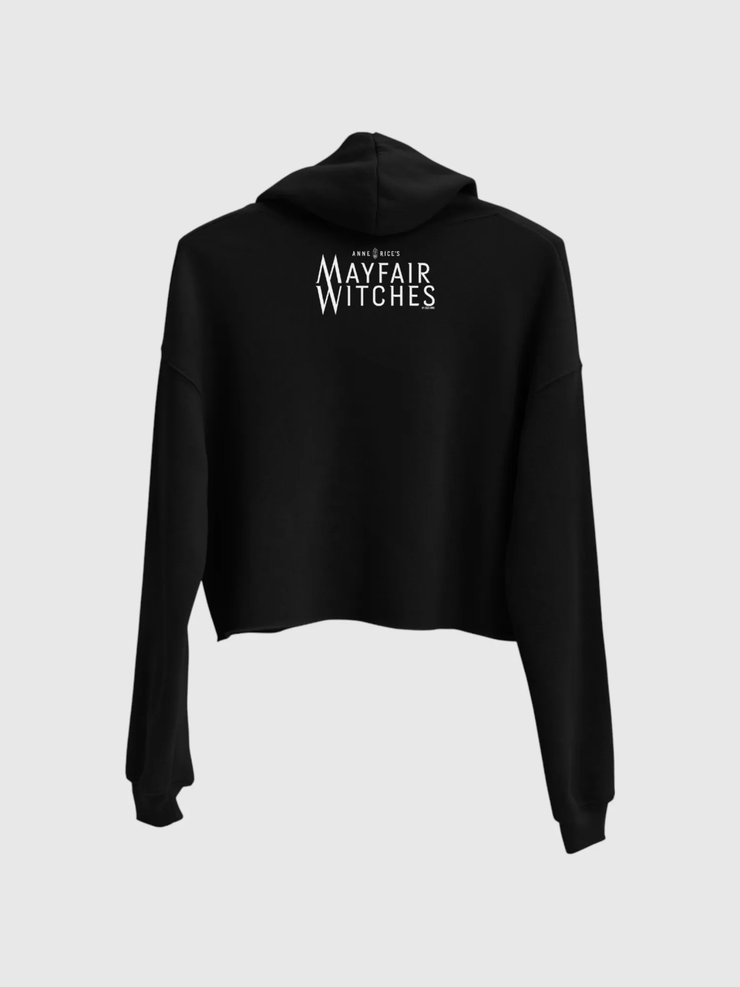 Anne Rice's Mayfair Witches Talamasca Women's Fleece Crop Hooded Sweatshirt