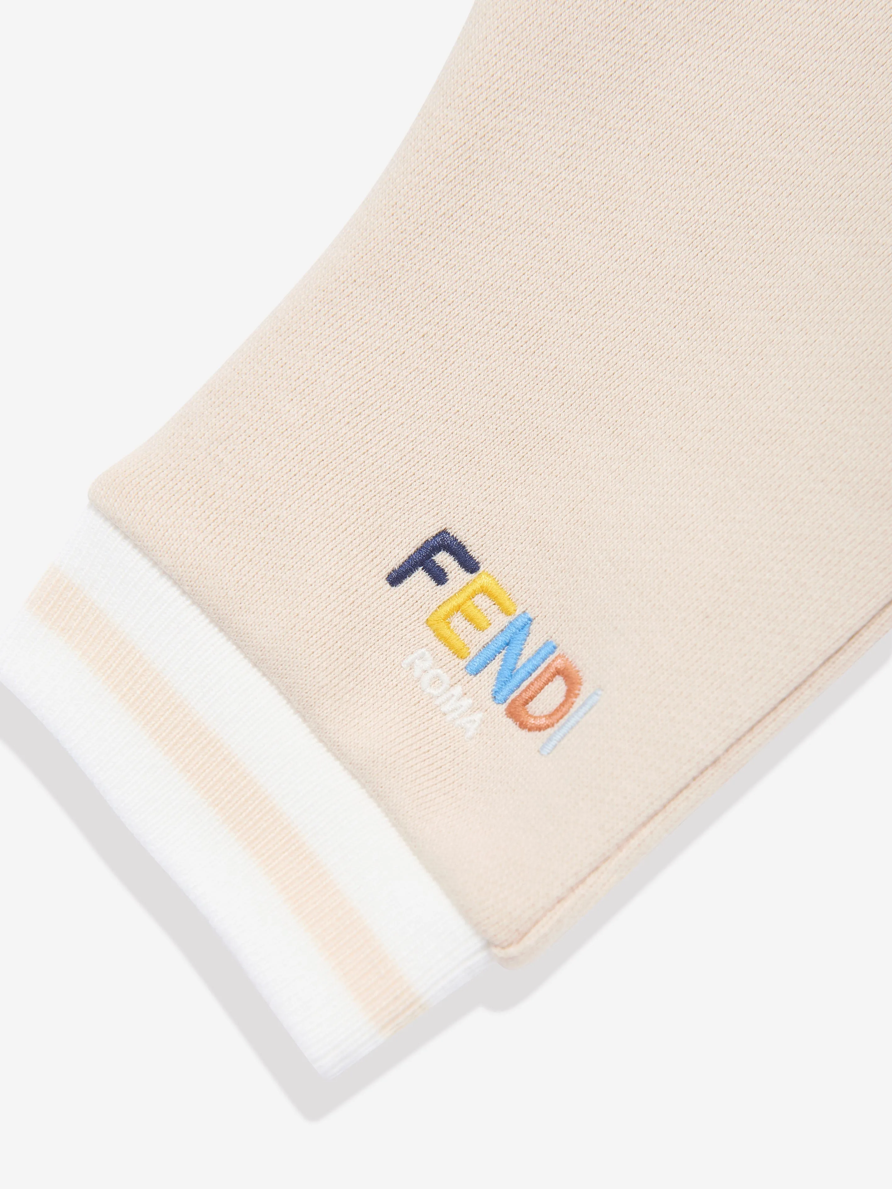 Baby Logo Joggers in Beige