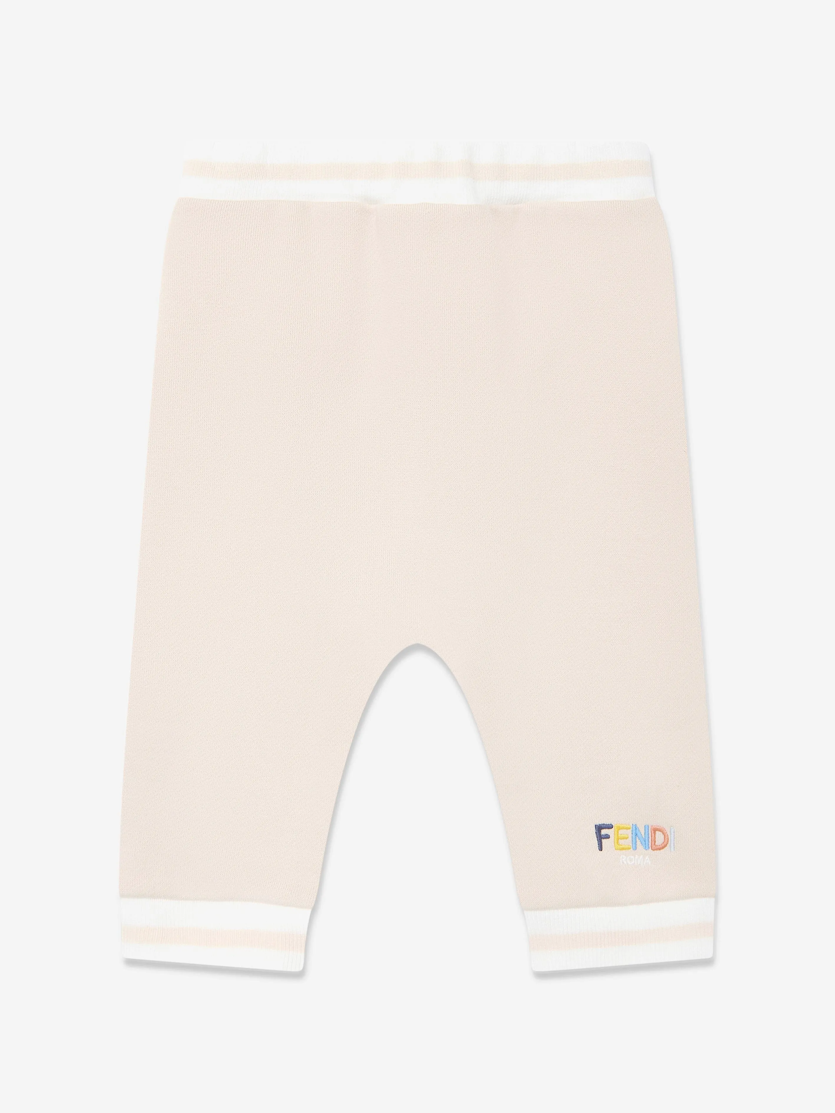 Baby Logo Joggers in Beige