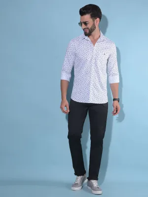 Black Regular Cotton Trousers