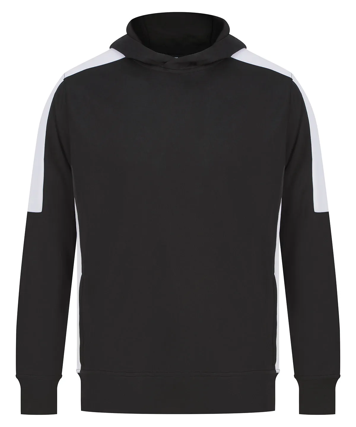 Black/White - Contrast team hoodie
