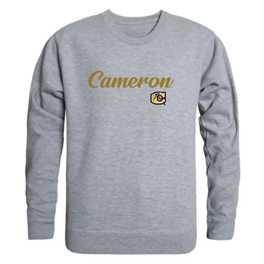 Cameron University Aggies Script Fleece Crewneck Pullover Sweatshirt