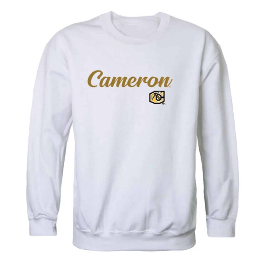 Cameron University Aggies Script Fleece Crewneck Pullover Sweatshirt