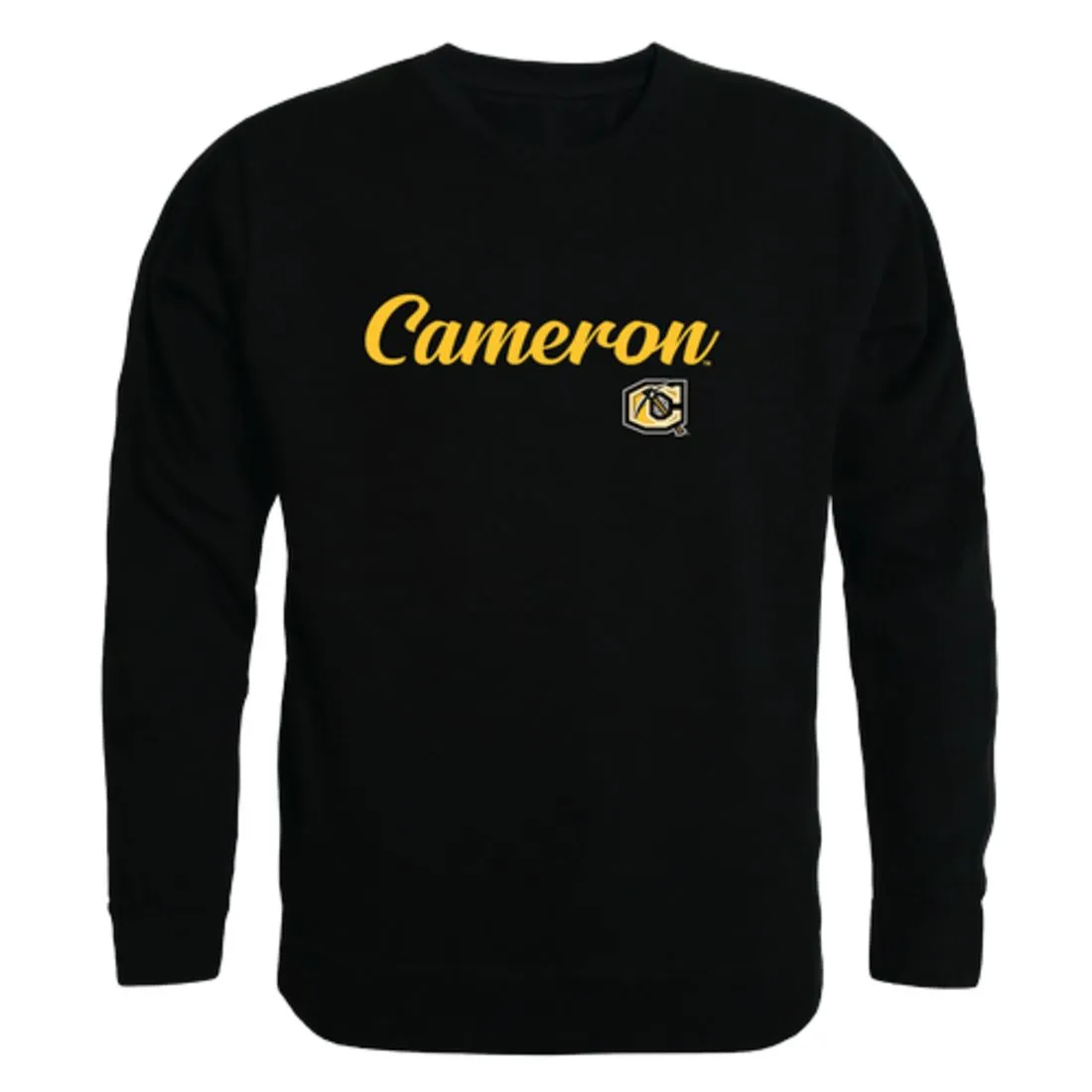 Cameron University Aggies Script Fleece Crewneck Pullover Sweatshirt
