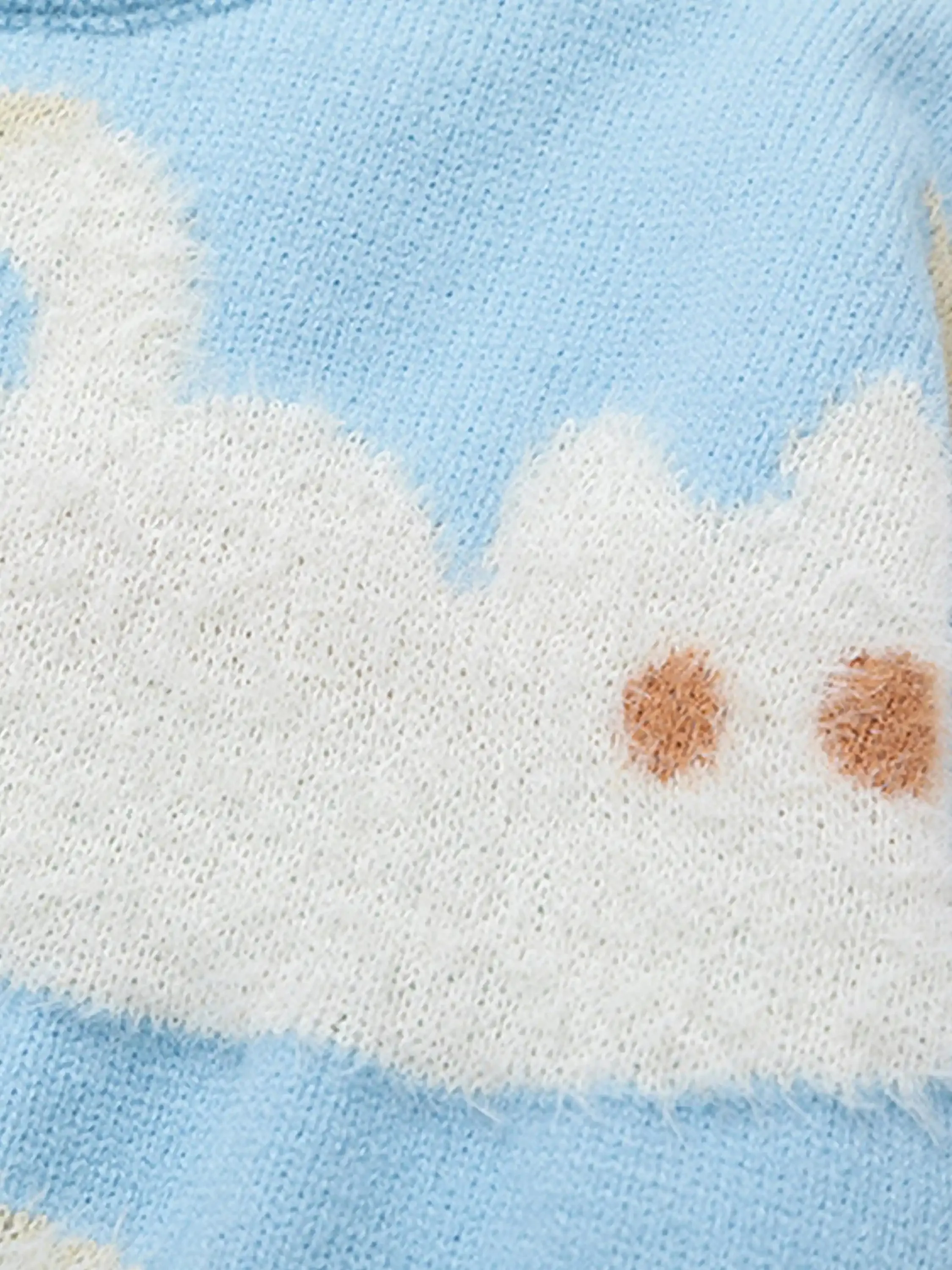 Cartoon Cat Club Jacquard Sweater
