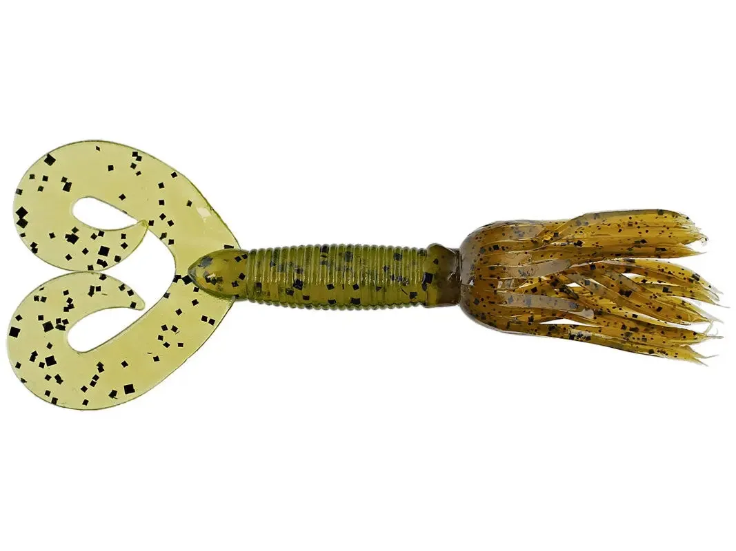 Chompers Skirted Twin Tail Grubs (10 Pk)