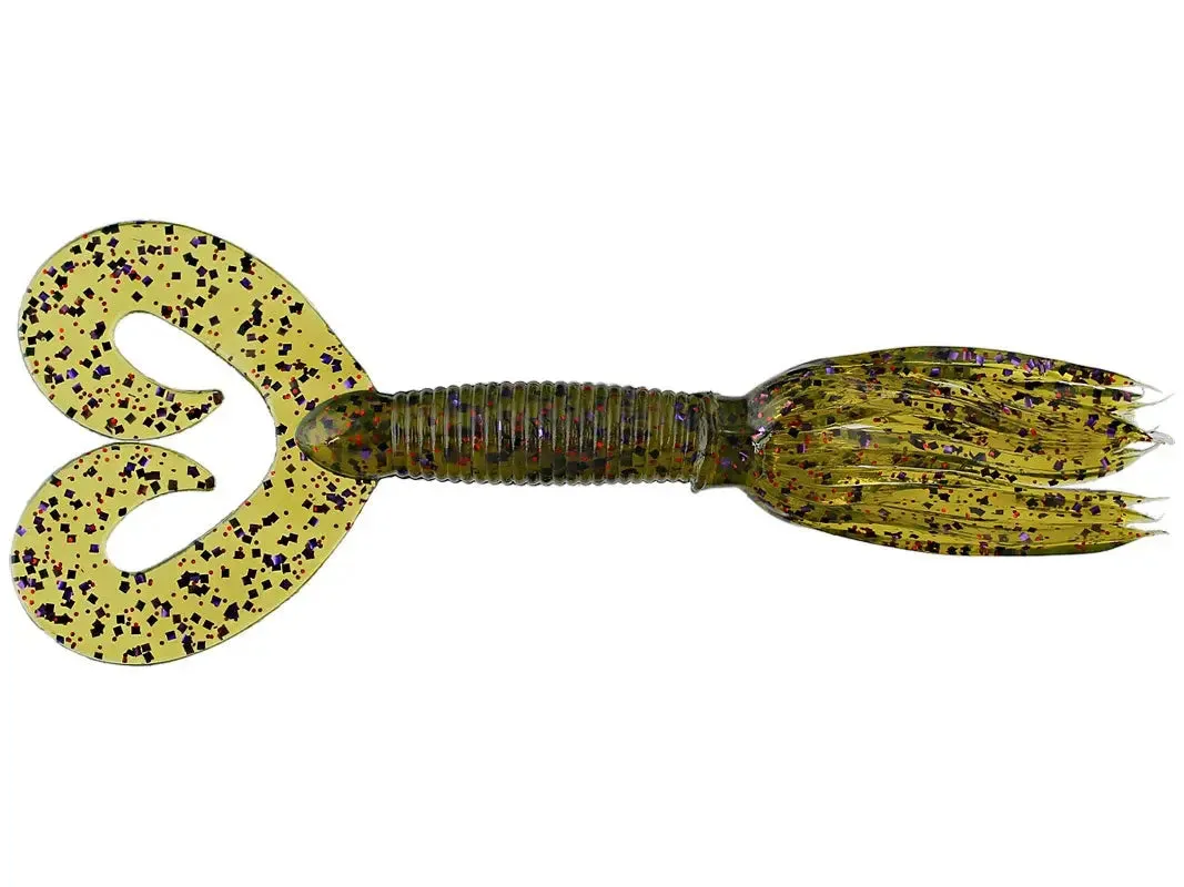 Chompers Skirted Twin Tail Grubs (10 Pk)