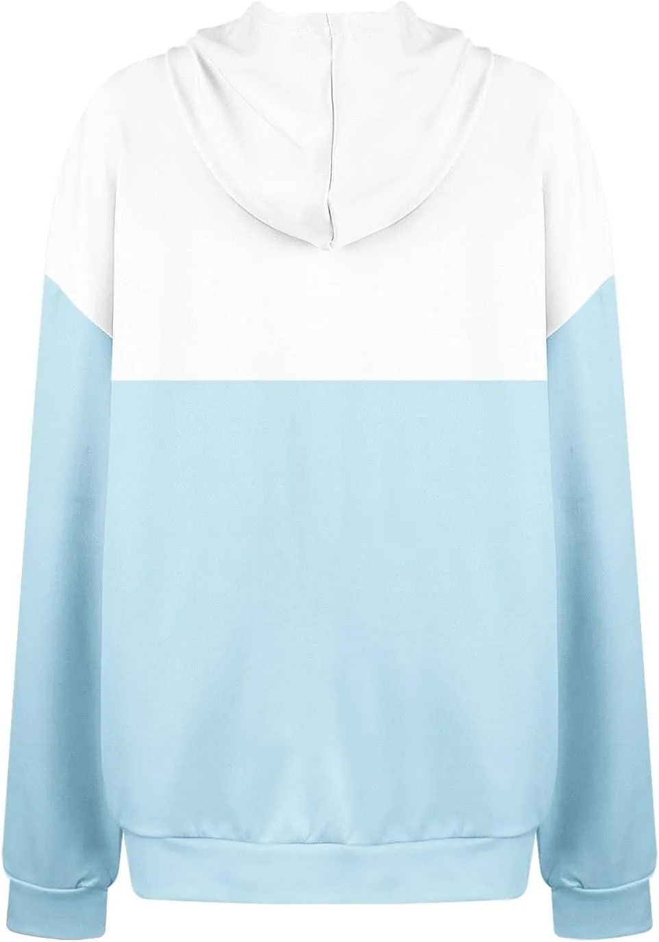 Color Block Hoodies For Women Trendy 2024 Teen Girls Fall Outfits Casual Long Sleeve Hooded Pullover Sweatshirts
