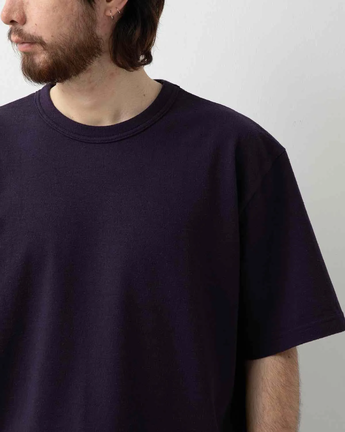 CO/SILK NEP PLAIN TEE
