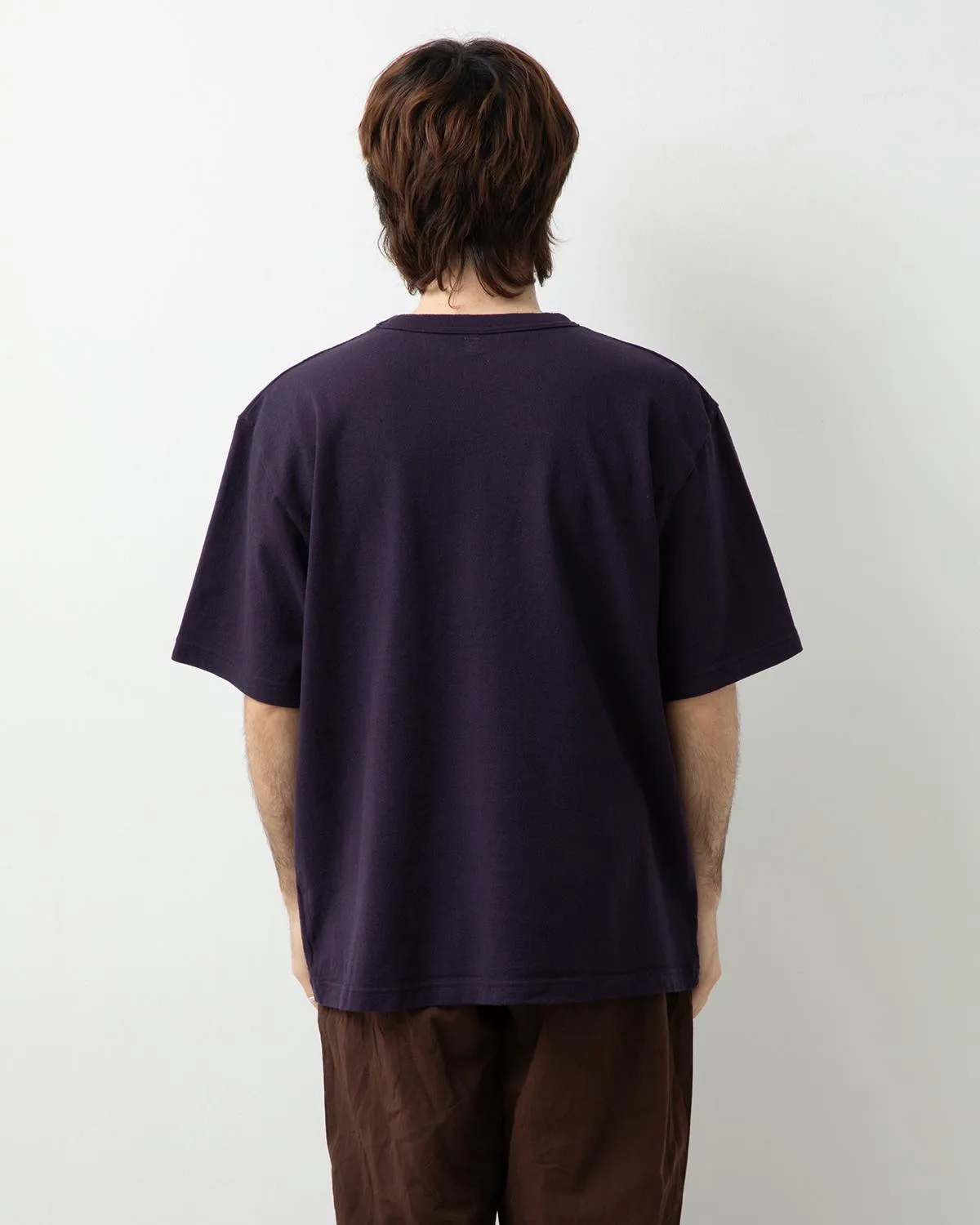 CO/SILK NEP PLAIN TEE
