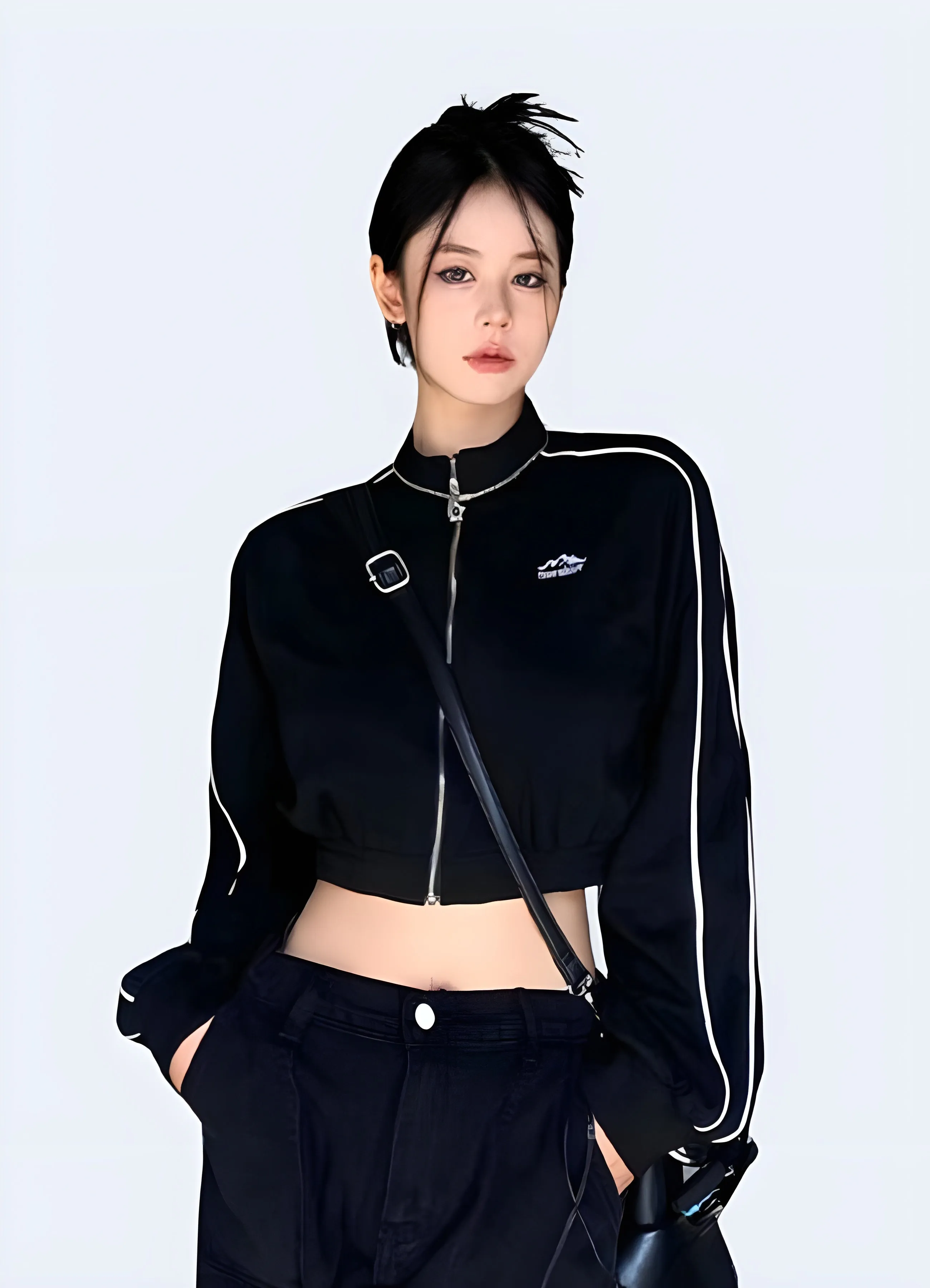 Crop Sweater Techwear