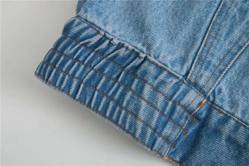 CROPPED DENIM JACKET