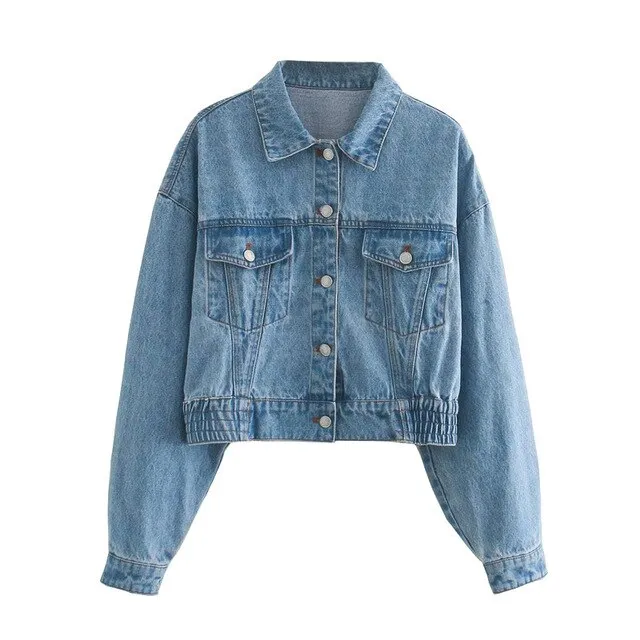 CROPPED DENIM JACKET