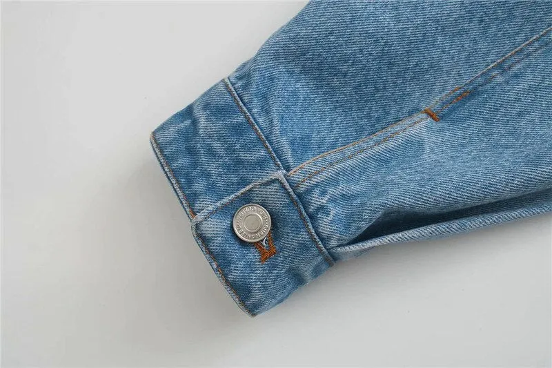 CROPPED DENIM JACKET