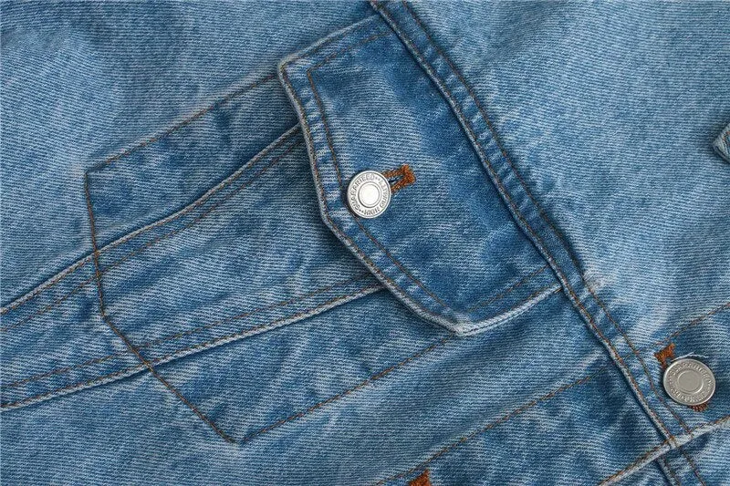 CROPPED DENIM JACKET