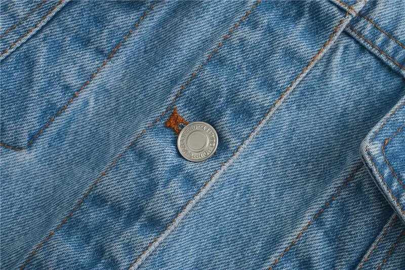 CROPPED DENIM JACKET