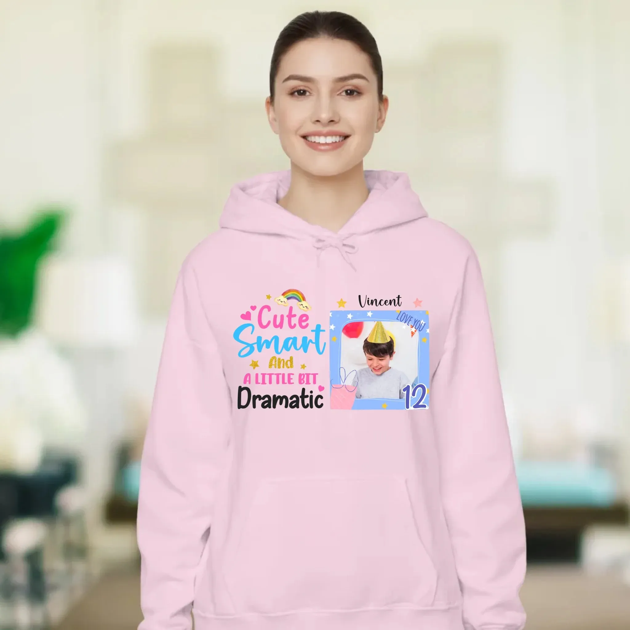 Cute Smart Kid - Personalized Gifts For Son - Unisex Hoodie