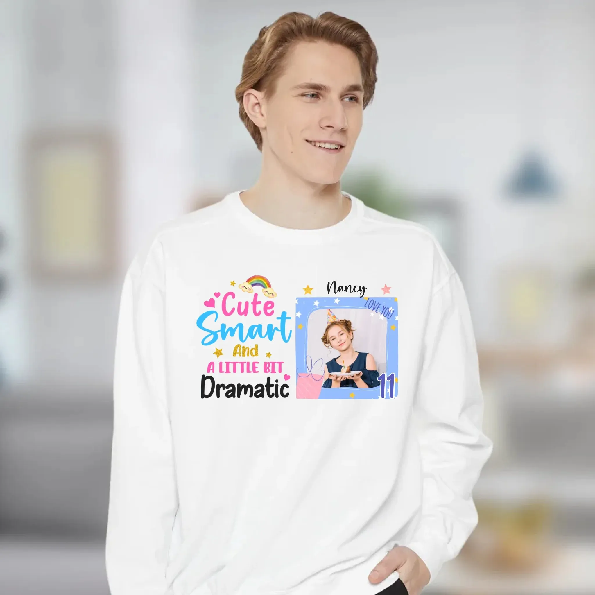 Cute Smart Kid - Personalized Gifts For Son - Unisex Hoodie