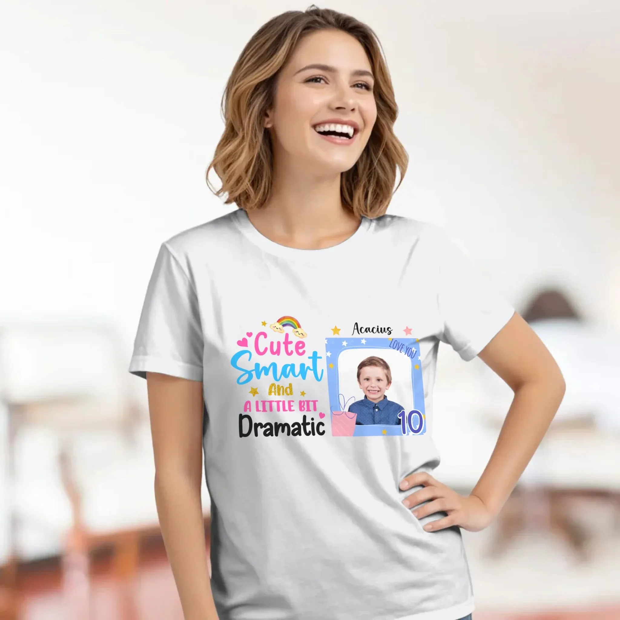 Cute Smart Kid - Personalized Gifts For Son - Unisex Hoodie