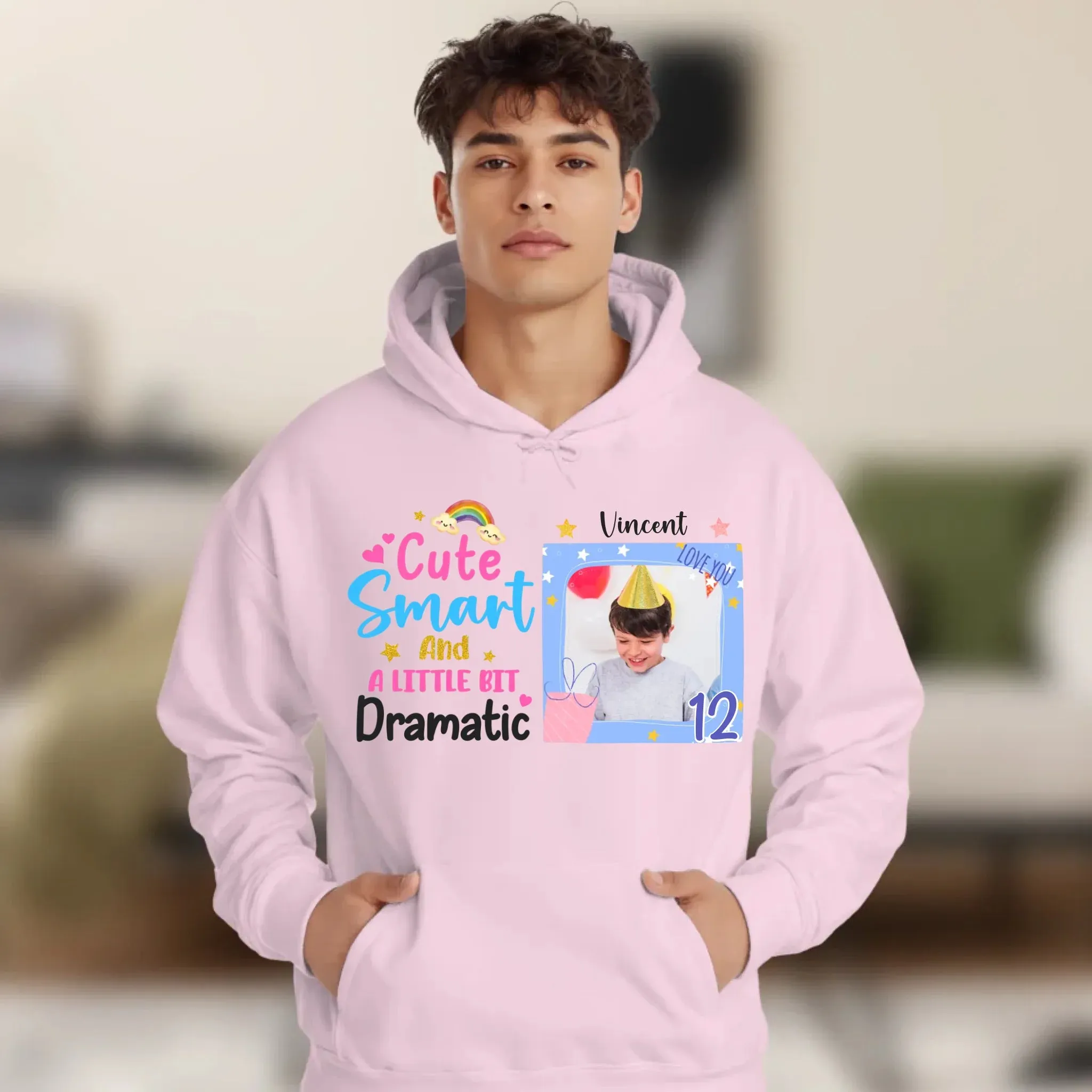 Cute Smart Kid - Personalized Gifts For Son - Unisex Hoodie