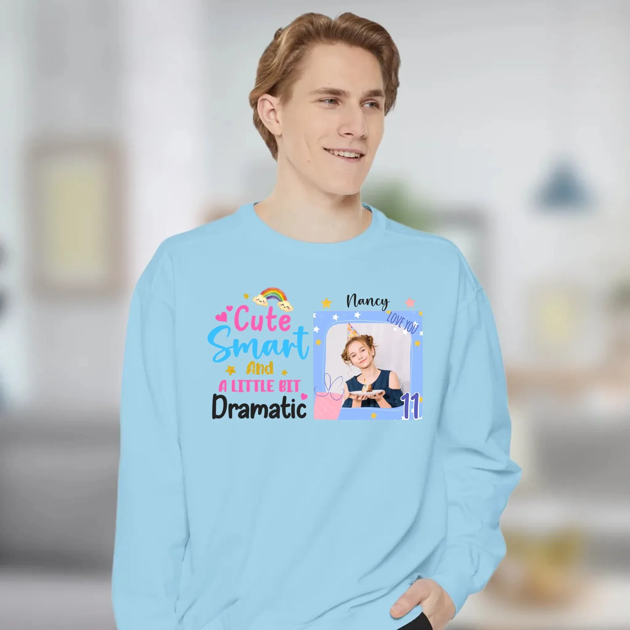 Cute Smart Kid - Personalized Gifts For Son - Unisex Hoodie