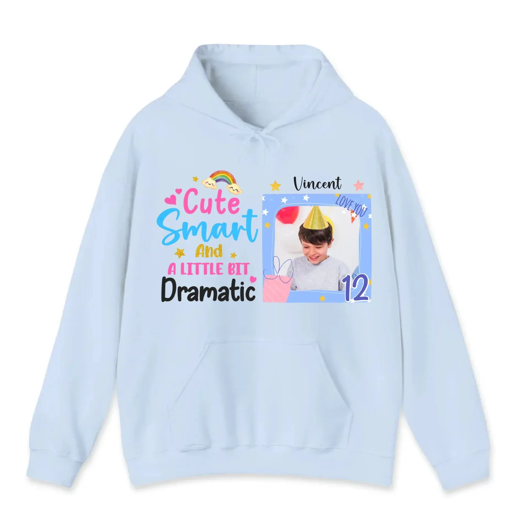 Cute Smart Kid - Personalized Gifts For Son - Unisex Hoodie