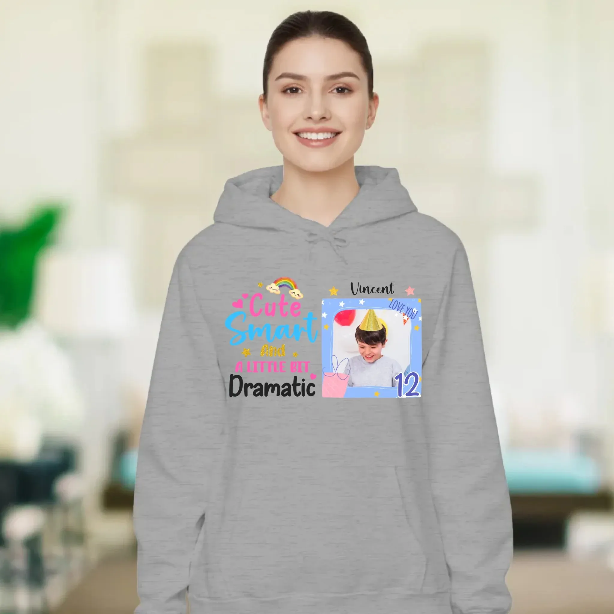 Cute Smart Kid - Personalized Gifts For Son - Unisex Hoodie