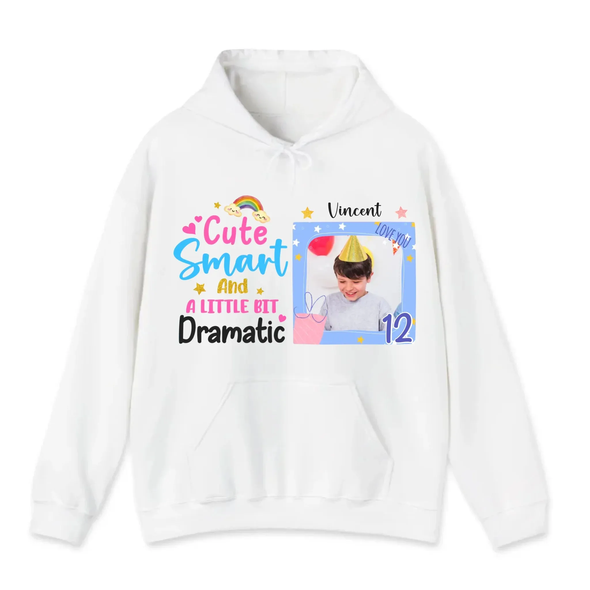 Cute Smart Kid - Personalized Gifts For Son - Unisex Hoodie