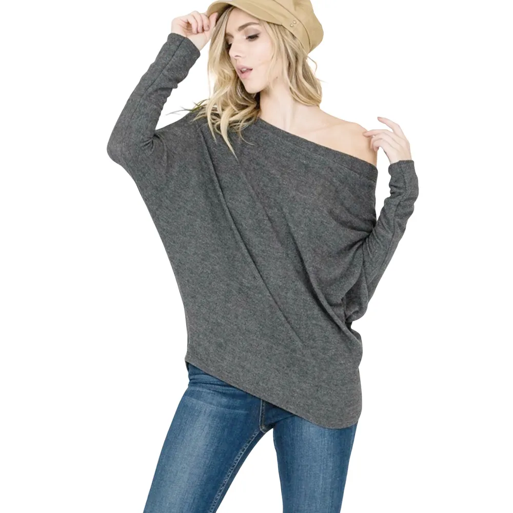 Drop Shoulder Cozy Knit
