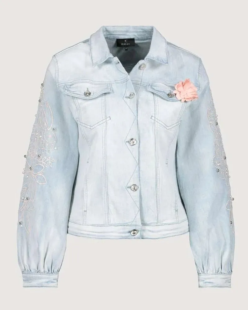 Embroidered Denim Jacket