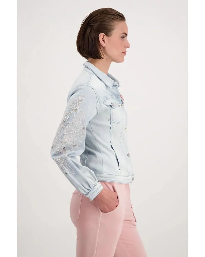 Embroidered Denim Jacket