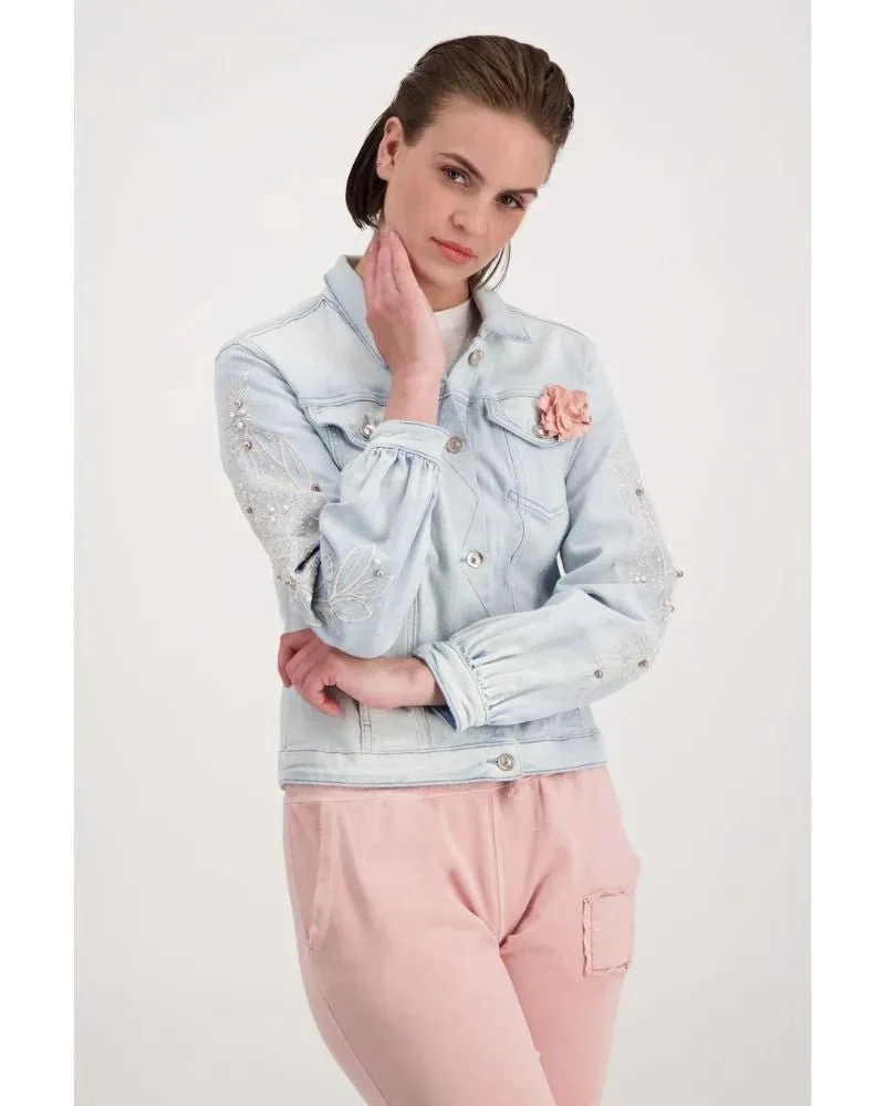 Embroidered Denim Jacket