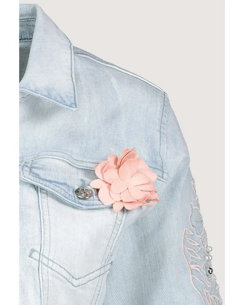 Embroidered Denim Jacket