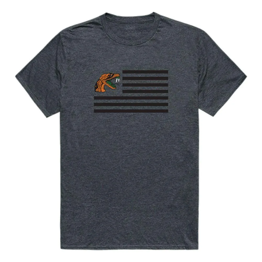 Florida A&M University Rattlers NCAA Flag Tee T-Shirt