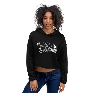 FORBIDDEN SABBATH LOGO-CROPPED HOODIE