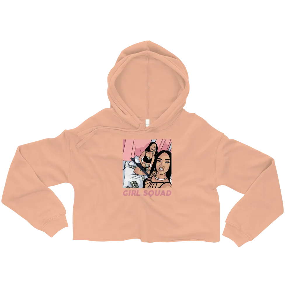 GIRL SQUAD CROP HOODIE