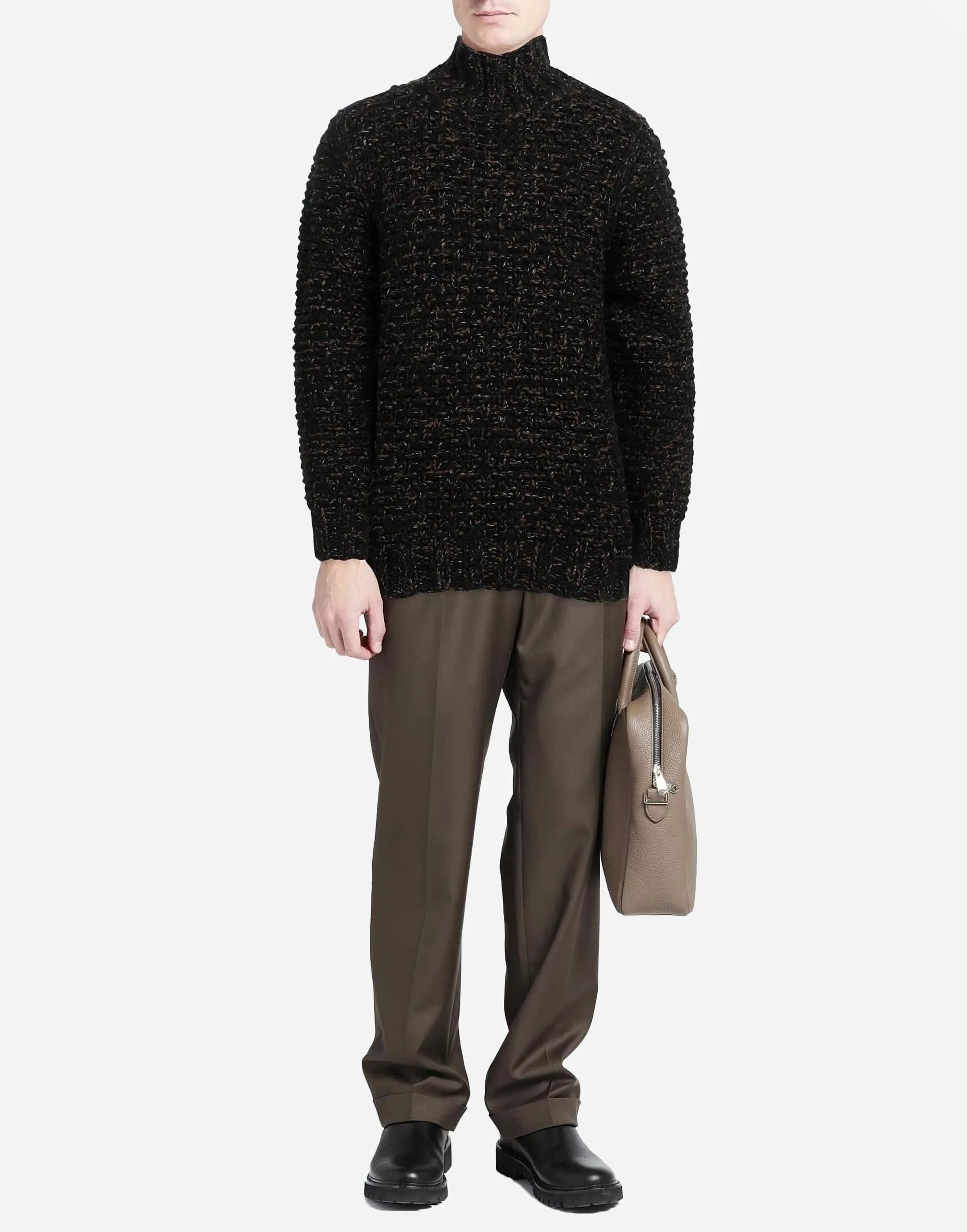 Handmade Turtle-Neck Sweater