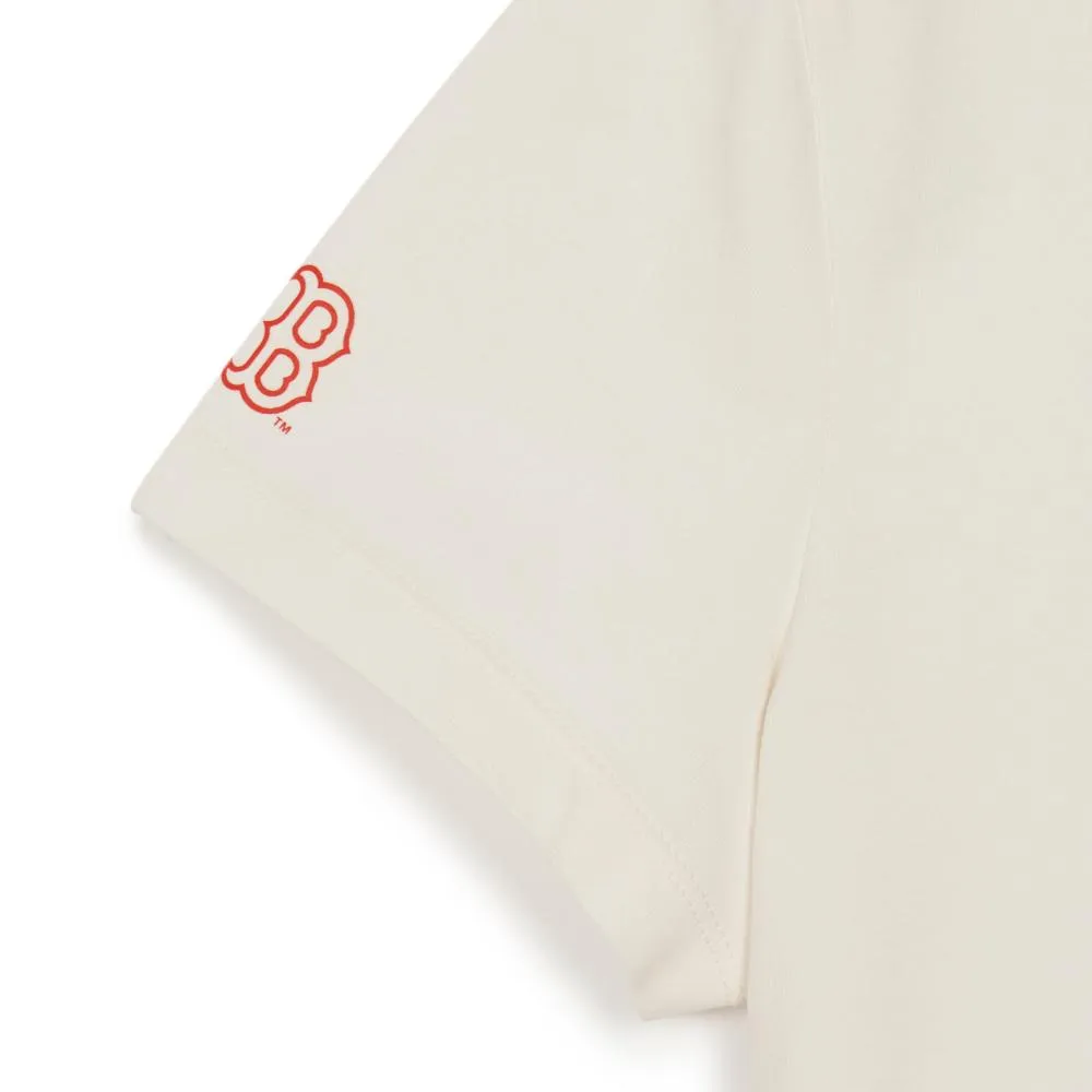 Heart Boston Red Sox Crop T-Shirts