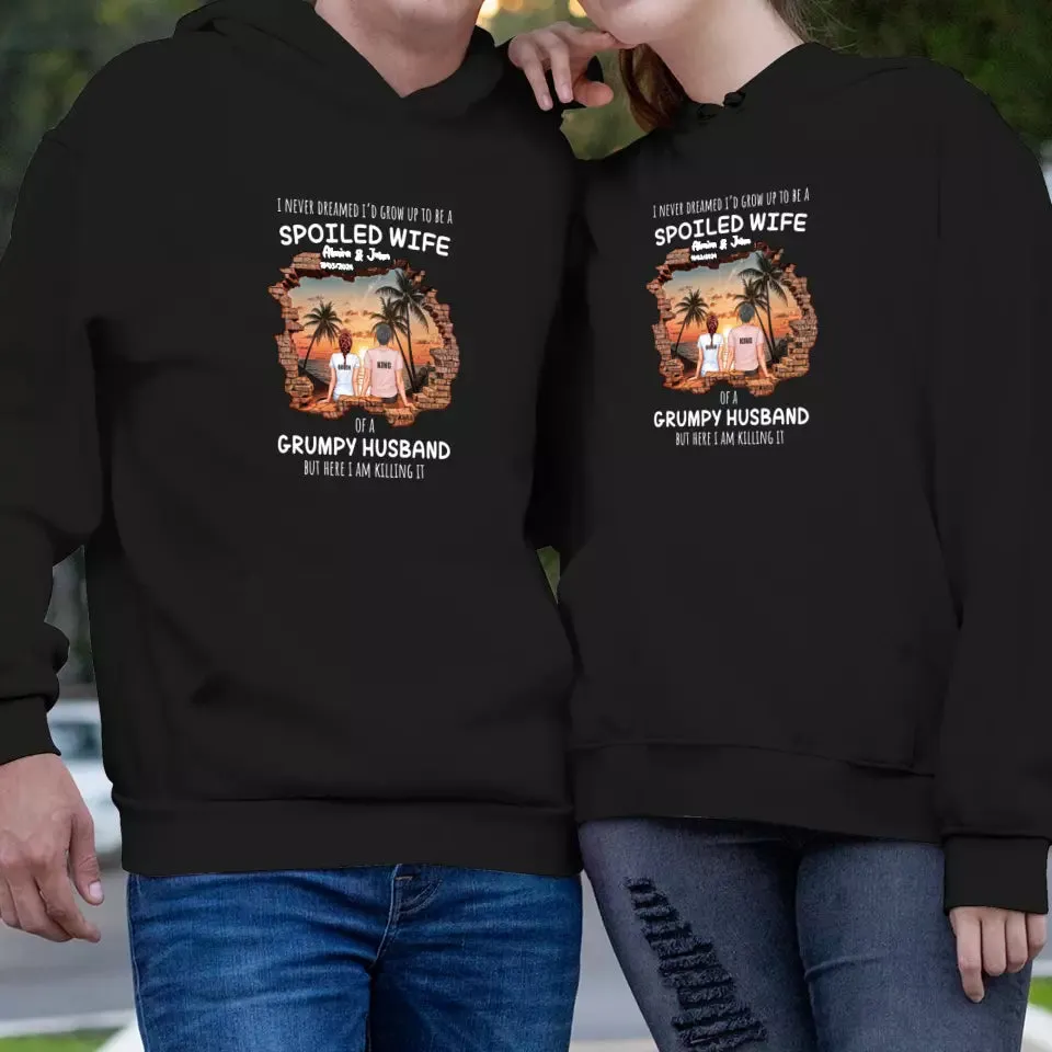 I Would Grow Up To Be - Custom Name - Personalized Gifts for Couples - Hoodie