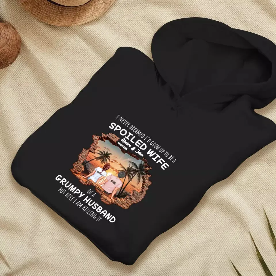 I Would Grow Up To Be - Custom Name - Personalized Gifts for Couples - Hoodie