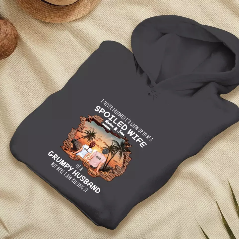 I Would Grow Up To Be - Custom Name - Personalized Gifts for Couples - Hoodie