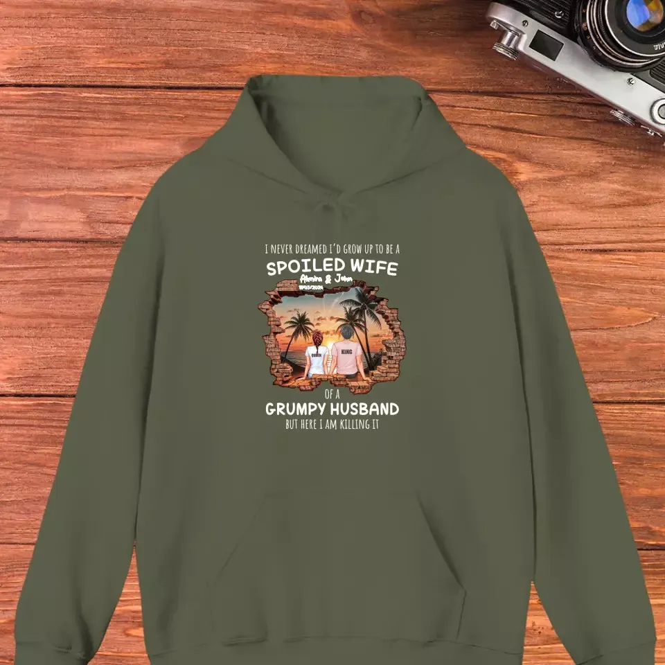 I Would Grow Up To Be - Custom Name - Personalized Gifts for Couples - Hoodie
